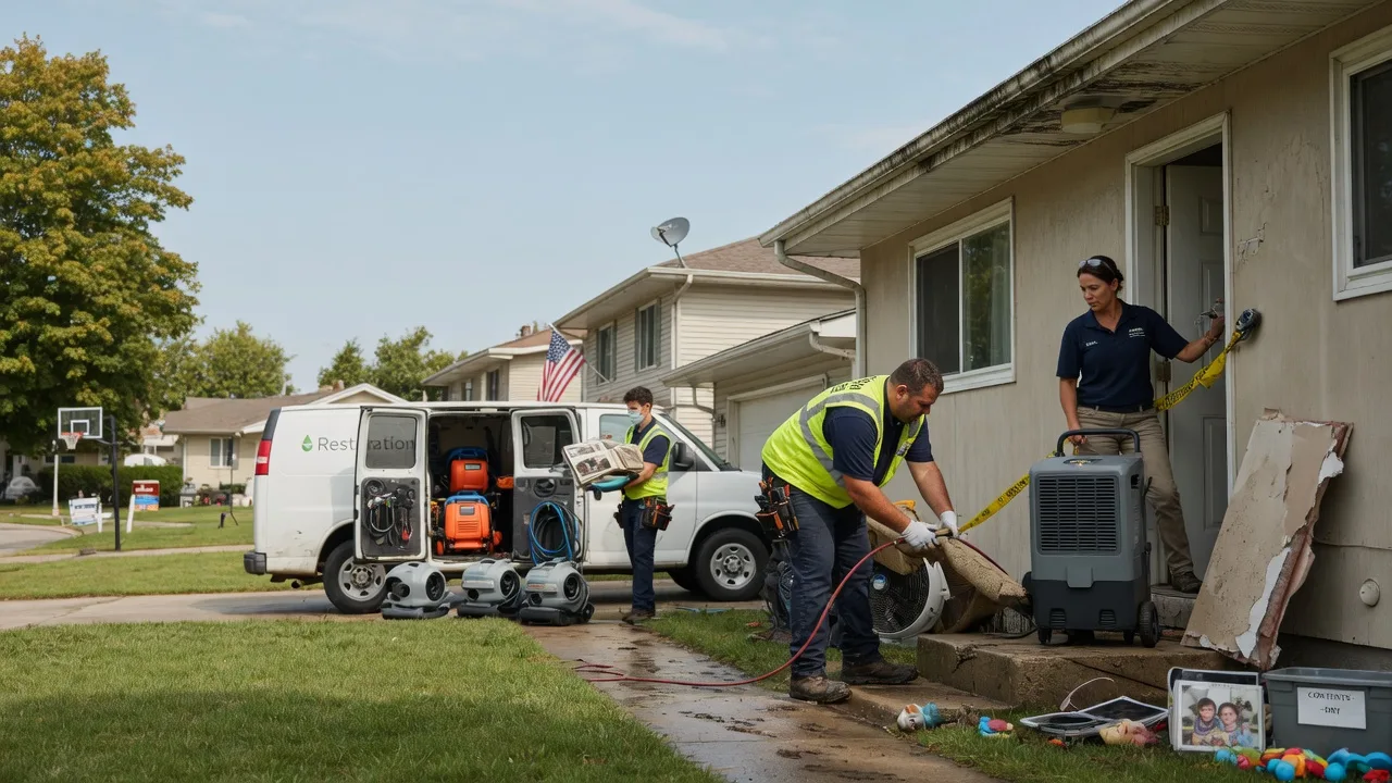 Water Damage Restoration in Marion, OH near me